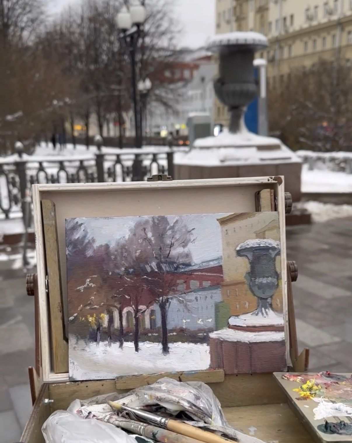 Показываю свои пленэрные этюды