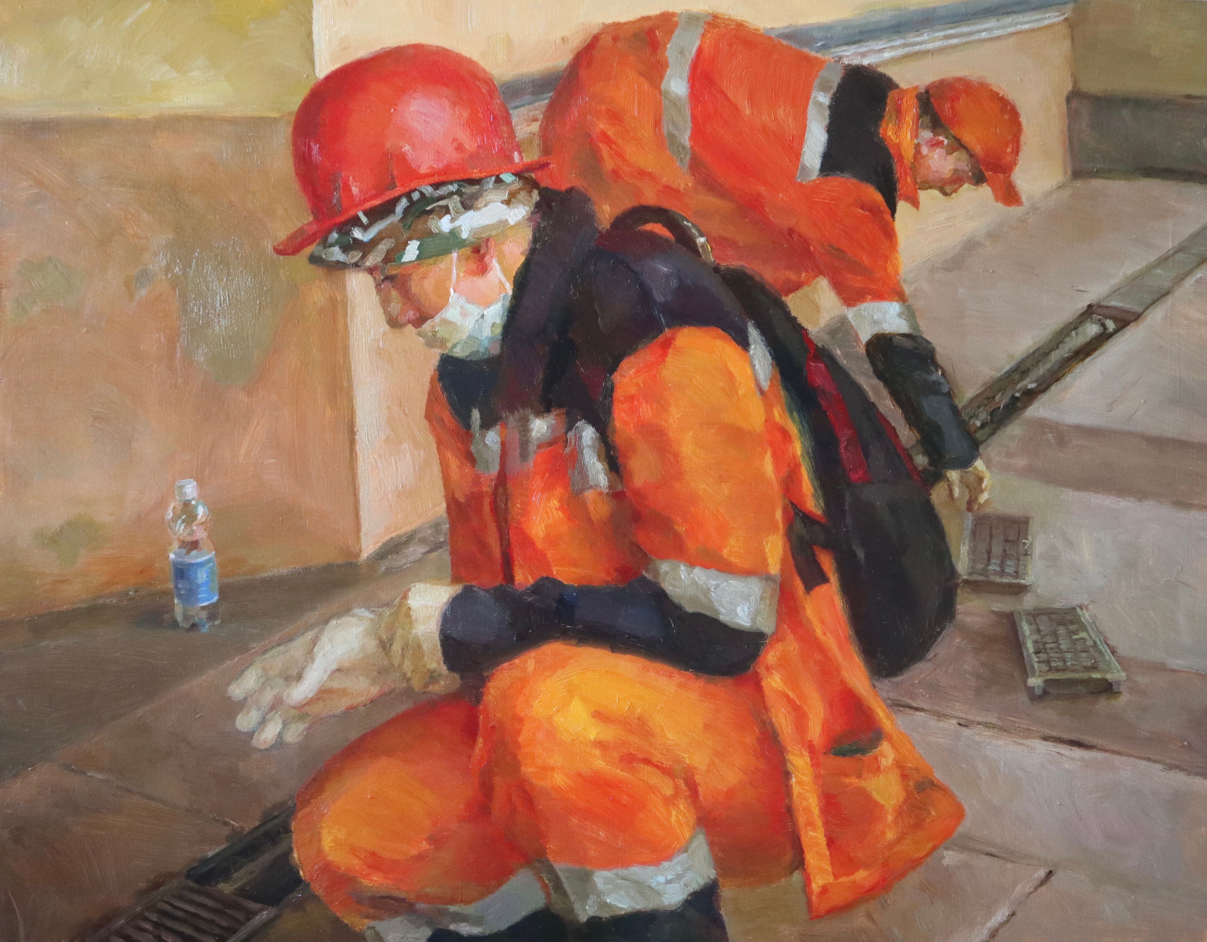 Городские ливневки. Из серии «Люди, которых не видно»